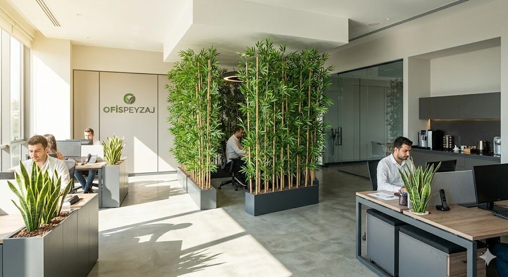 Ofis Dekorasyonunda Yapay Bitki Kullanımı ve Verimlilik
