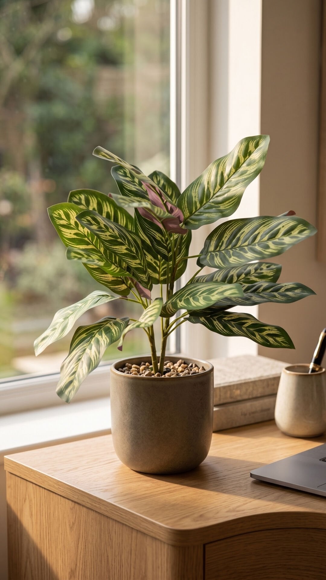 Yapay Peacock Leaf 56 CM