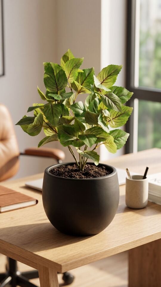 Yapay Perilla Leaf Bush 41 CM