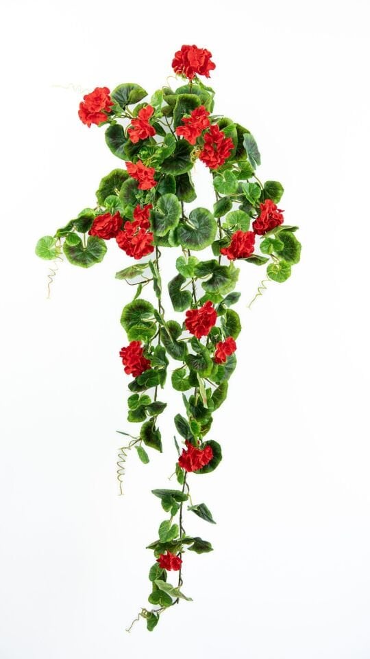 Yapay Geranium Hanging Bush Sarmaşık 105 CM