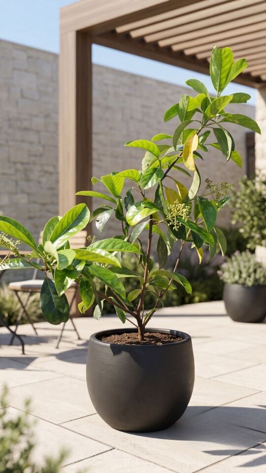 Viburnum Lucidum Kartopu 80 CM / 30-35 Çap