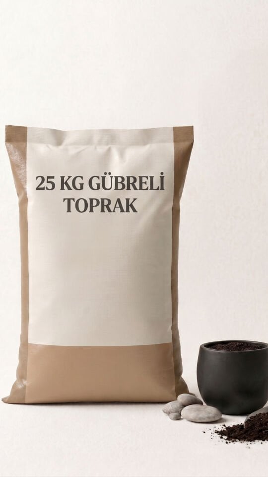 Gübreli Toprak 25 KG