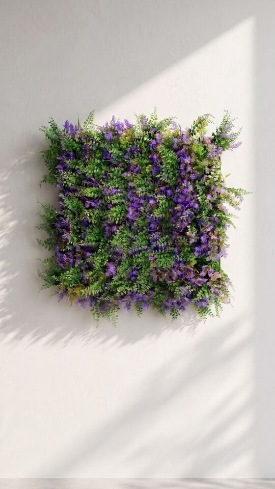 Yapay Saçaklı Model-2 Duvar Paneli 50x50 CM