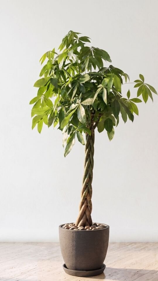 Pachira Aquatica Para Ağacı Örgülü 180-200 Cm