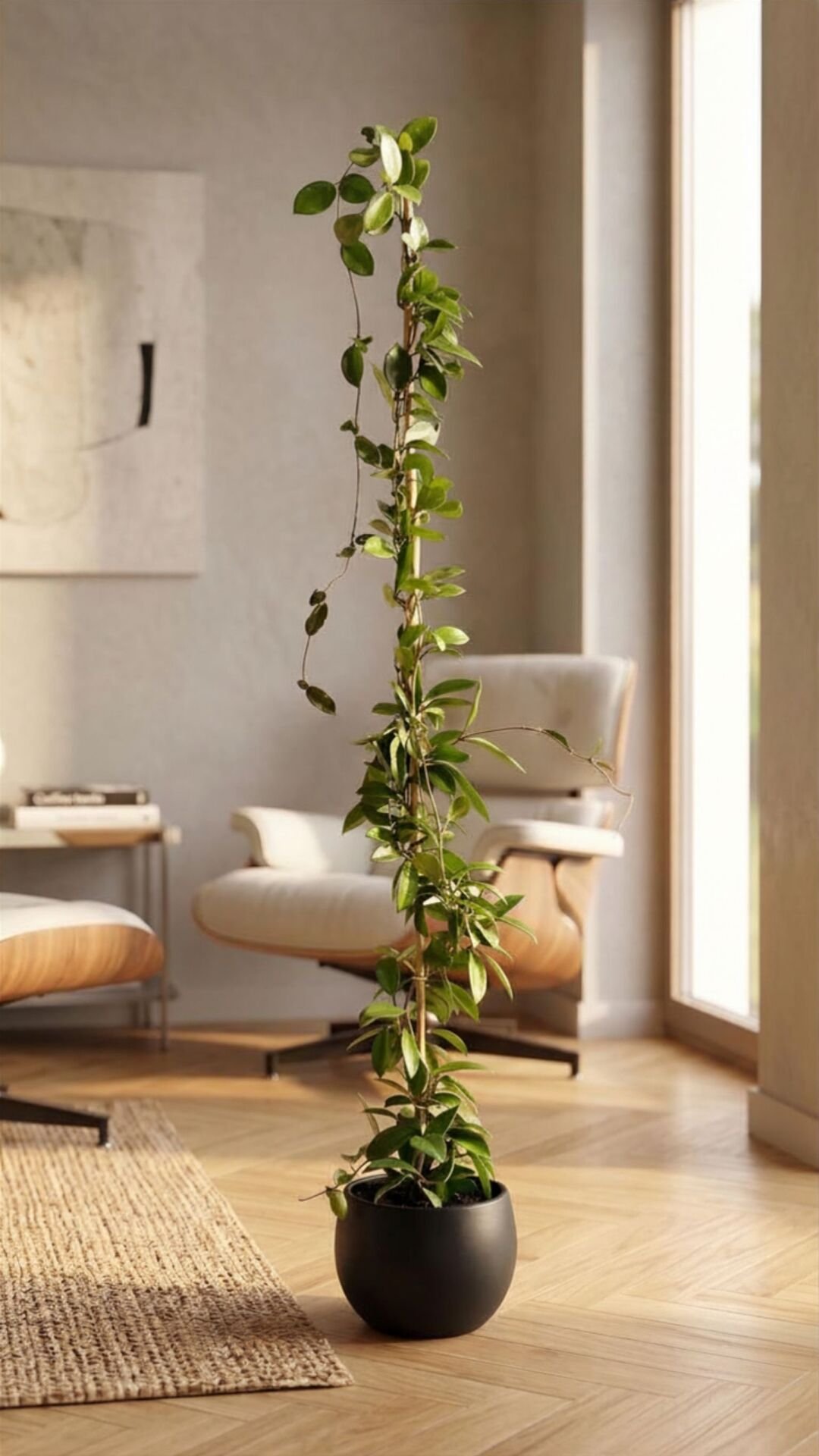 Hoya Mum Çiçeği İç Mekan Sarmaşık 150 Cm